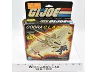 Cobra Claw Aerial Vehicle W/Box Complete GI Joe 1983 Action War Hasbro Vintage