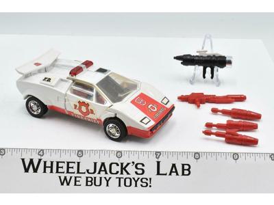 Red Alert 100% Complete 1985 Vintage Action Figure G1 Transformers Lamborghini