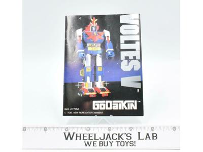 Voltes V MINTY W NICE Box 100% Complete Godaikin 1982 Bandai Popy Chogokin