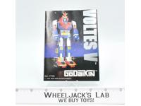 Voltes V MINTY W NICE Box 100% Complete Godaikin 1982 Bandai Popy Chogokin