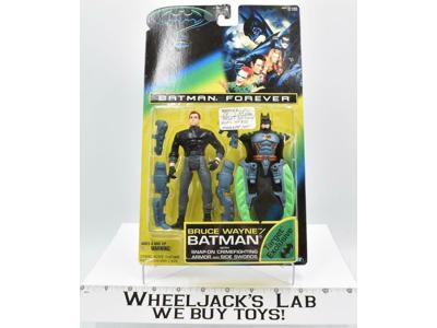 Bruce Wayne Batman MOSC NEW Batman Forever Kenner 1995 Action Figure