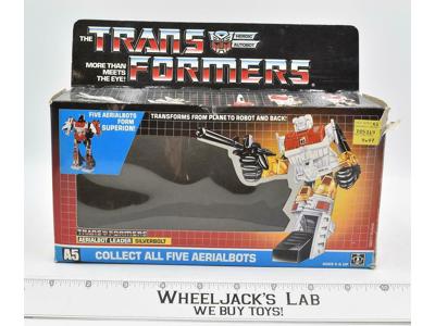 Silverbolt EMPTY BOX 1986 Vintage G1 Transformers Action Figure