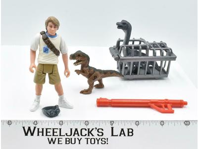 Tim Murphy w/ retracting snare 100% Complete Jurassic Park Kenner 1993