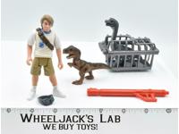 Tim Murphy w/ retracting snare 100% Complete Jurassic Park Kenner 1993