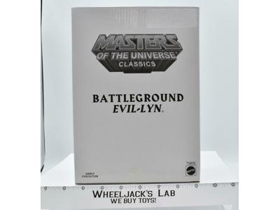 Battleground Evil-Lyn MOSC w/ Mailer He-Man Masters of the Universe 2011 MOTUC