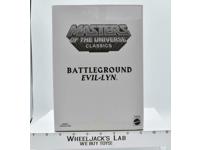 Battleground Evil-Lyn MOSC w/ Mailer He-Man Masters of the Universe 2011 MOTUC