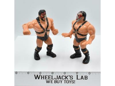 Demolition Ax &amp; Crush 1991 WWF Titan Sports Hasbro