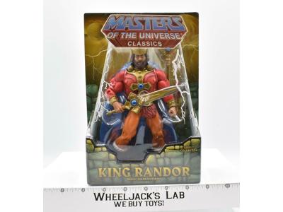 King Randor MOSC He-Man Masters of the Universe MOTU Classics 2009