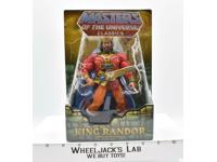 King Randor MOSC He-Man Masters of the Universe MOTU Classics 2009