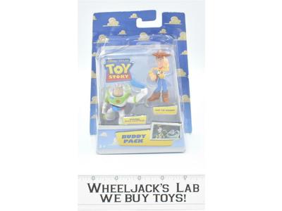 Buddy Pack Toy Story Grapnel Buzz Lightyear Hat Tip Woody NEW 2009 Disney Pixar