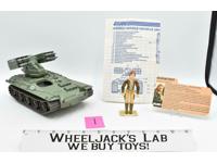 Wolverine Armored Missile Vehicle W/Cover Girl #1 1983 GI Joe Cobra Hasbro
