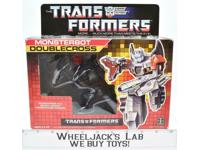 Doublecross MIB NICE FIGURE 100% Complete B 1987 Vintage Hasbro G1 Transformers