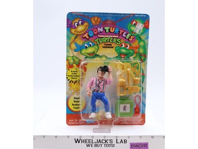 Toon Vernon Teenage Mutant Ninja Turtles TMNT 1992 Playmates MOSC UNPUNCHED