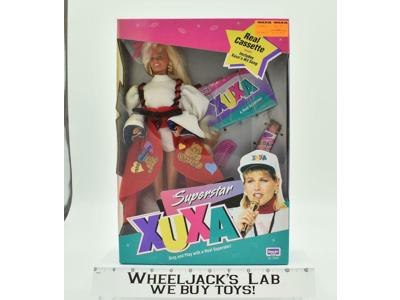 Superstar Xuxa Doll Vintage 1993 Rose Art Real Cassette