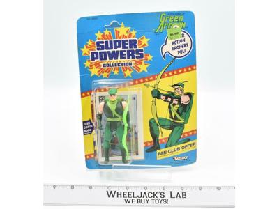 Green Arrow NEW MOSC Super Powers 1985 Kenner Action Figure Vintage