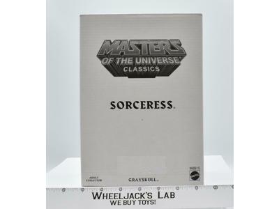 Sorceress MOSC w/ Mailer He-Man Masters of the Universe 2011 MOTUC Mattel