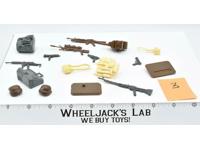 Lot #3 Battle Gear Accessory Pack 5 Set 1987 Weapons Guns Gi Joe Vintage