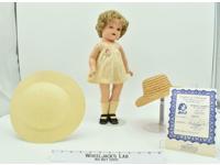 The World's Darling Shirley Temple Button and Doll 17" Vintage Doll Collection