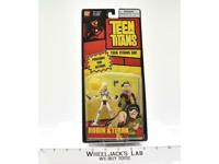 Robin &amp; Terra MOSC NEW Teen Titans 2005 Bandai DC Super Heroes Action Figure