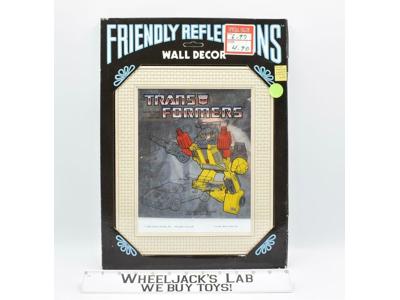 Sunstreaker Autobot Friendly Reflections Framed Mirror #2 NIB G1 Transformers