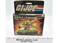 Missile Launcher Pac Rat W/Box Complete GI Joe 1983 Action War Hasbro Vintage