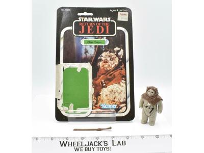 Chief Chirpa Ewok Complete 65 Back 1983 Star Wars ROTJ Vintage No Repo