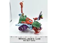 Eat Green Snow Motorcycle 1990 Teenage Mutant Ninja Turtle TMNT Playmates Toys