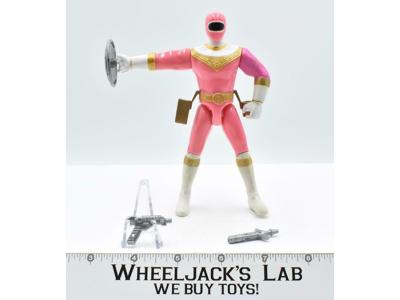 Zeo Pink Ranger W/SPINNING SHIELD Complete Mighty Morphin Power Ranger Bandai