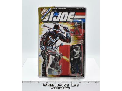 Snake Eyes V3 Sealed MOSC 34 Back 1989 GI Joe Hasbro Vintage Action Figure
