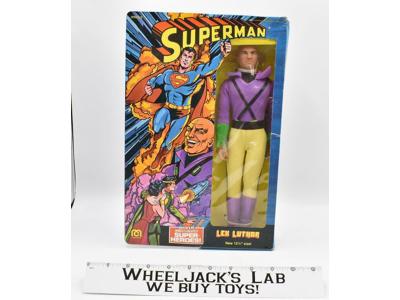 Lex Luthor Superman 12.5 MIB NRFB 1977 Mego Vintage Action Figure