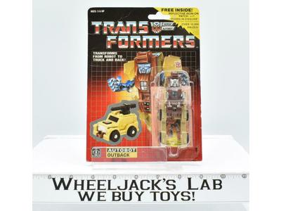 Outback W/ BUBBLE 100% Complete Vintage Hasbro 1986 G1 Transformers
