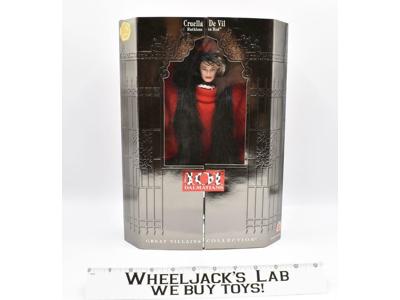 Cruella De Vil Ruthless in Red 101 Dalmatians MISB 1997 Mattel Disney Doll