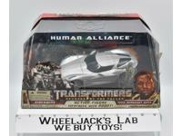 Human Alliance Sideswipe &amp; Sergeant Epps 2009 NEW MISB ROTF Transformers Hasbro