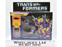 Cyclonus TARGETMASTER MIB NEAR MINT FIGURE Complete 1987 Vintage G1 Transformers
