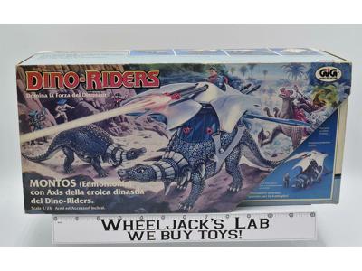 Edmontonia W Axis Boxed Dino Riders Vintage Action Figure 1987 Tyco Gig