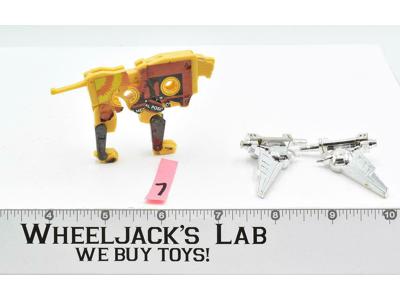 Steeljaw SILVER #7 100% Complete 1986 Vintage G1 Transformers Lion Action Figure