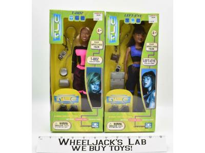 Left Eye &amp; T-BOZ 2x 11" Fashion Dolls Tlc 1999 Yaboom