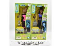 Left Eye &amp; T-BOZ 2x 11" Fashion Dolls Tlc 1999 Yaboom
