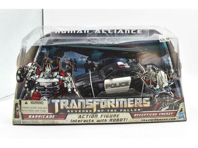 Barricade Decepticon Frenzy MISB Transformers Human Alliance ROTF 2009 Figure
