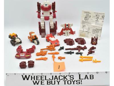 Computron #1 100% Complete Vintage 1987 G1 Transformers Hasbro Action Figure