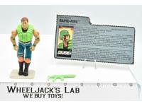 Rapid-Fire Fast Attack Expert V1 1990 GI Joe ARAH Hasbro Vintage Action Figure