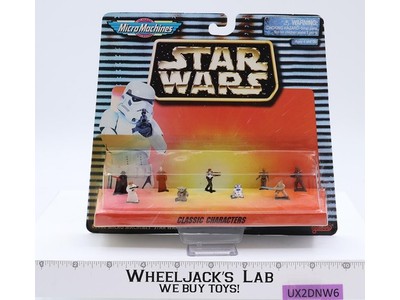 #66080 Classic Characters Star Wars Micro Machines 1996 Galoob NEW SEALED