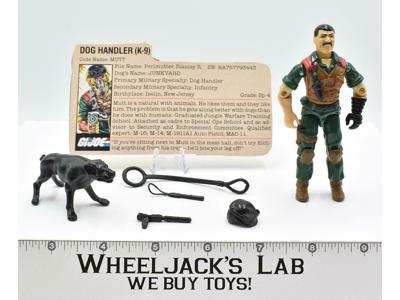 Mutt and Junkyard V1 100% Complete 1984 GI Joe ARAH Vintage Hasbro Action Figure