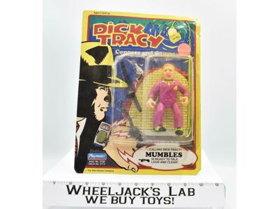 Mumbles Dick Tracy 5" Coppers &amp; Gangsters Action Figure 1990 Playmates