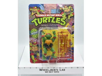 Raphael 10 Back UNPUNCHED NEW 1988 Teenage Mutant Ninja Turtles TMNT Playmates