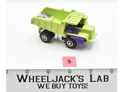Long Haul Devastator #3 1985 Vintage G1 Transformers Dump Truck Action Figure