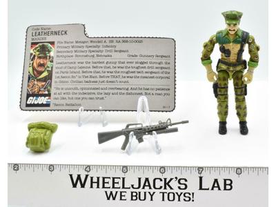 Leatherneck V1 100% Complete 1986 GI Joe ARAH Hasbro Vintage Action Figure