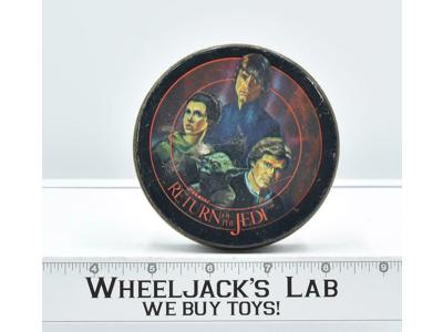 Luke Yoda Metal Round Tin Star Wars ROTJ 1983 Cheinco Vintage