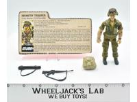 Footloose Infantry Trooper 100% Complete GI Joe 1985 Hasbro Action Figure