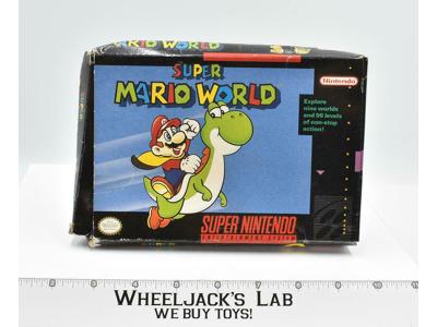 Super Mario World BOX ONLY Super Nintendo Entertainment System SNES Game